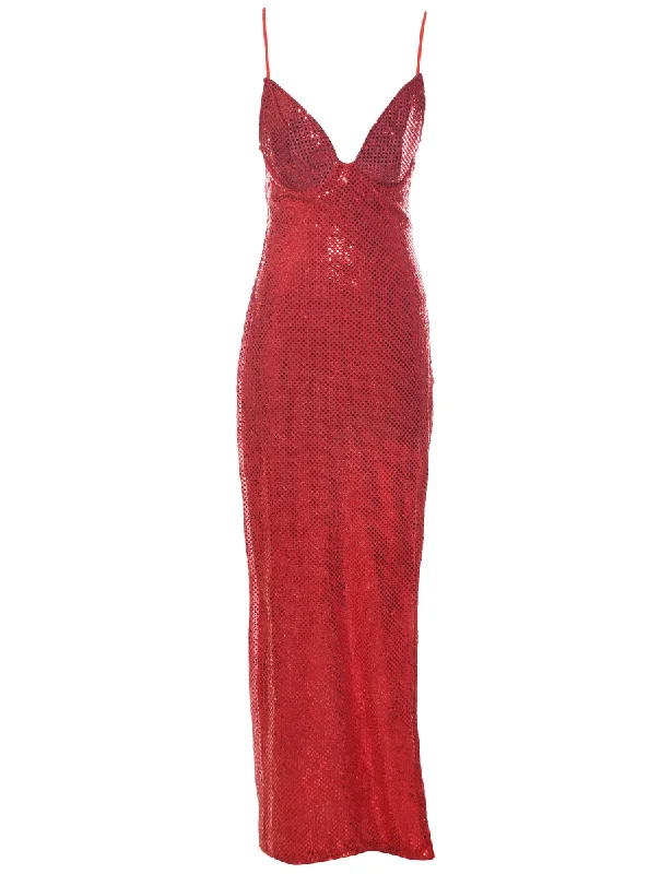 Sequined Party Dress - XS Tunics Luxurious premium