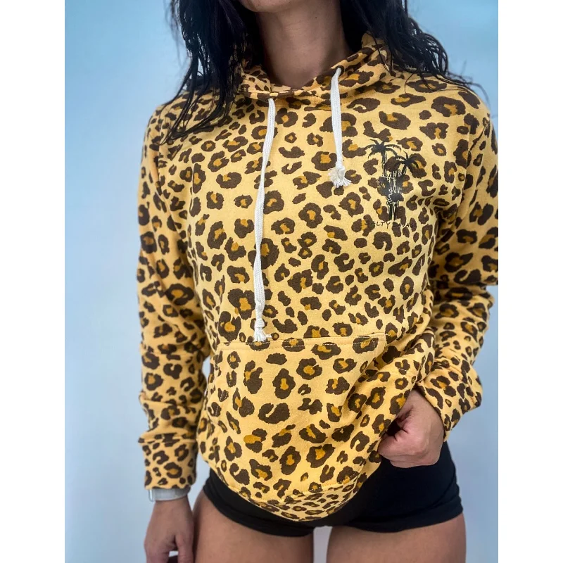 Salty Savage Unisex "Rock On" Hoodie | Basic Hoodie with Fur Luxurious Winter