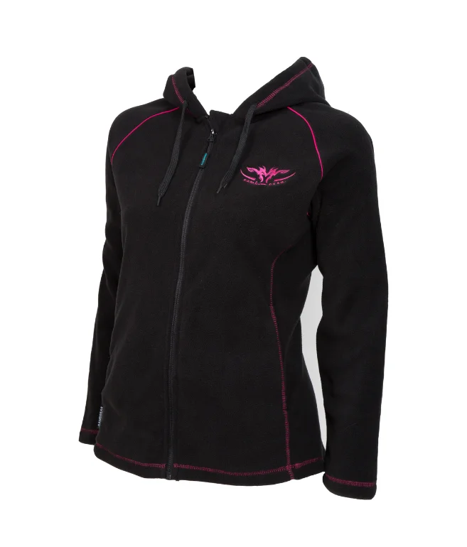 Ladies Fleece Hoodie Cotton Hoodie Fleece Lining Warmth