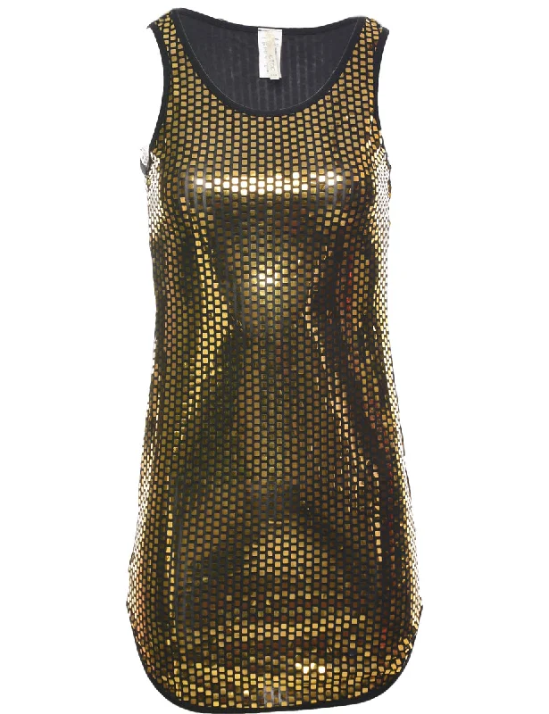 Sequined Party Dress - XS Tunics Brand named