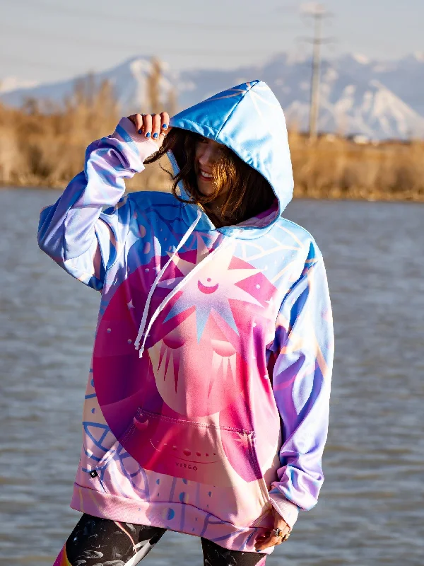 Virgo Unisex Hoodie Hoodie Dress Longline Feminine