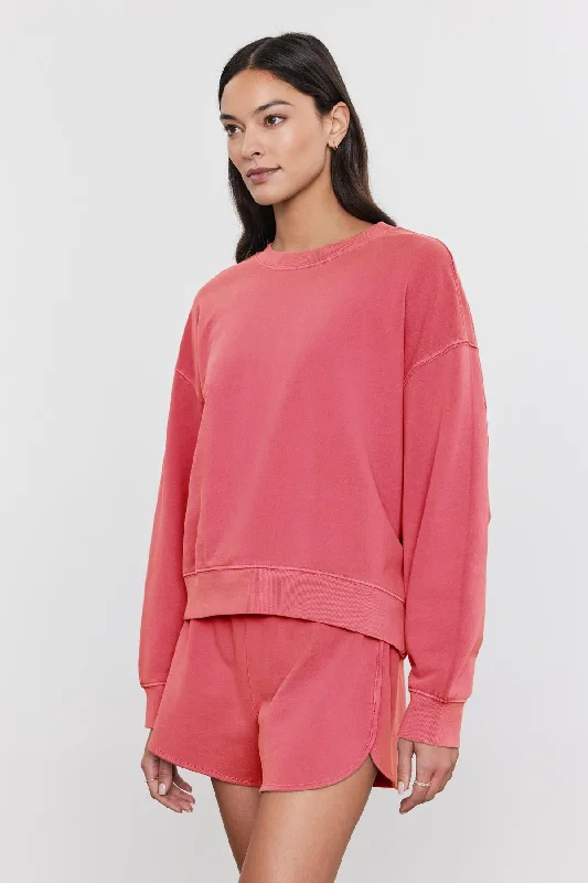 SKYLAR SWEATSHIRT Hoodie with Drawstring Waist Adjustable Fitted