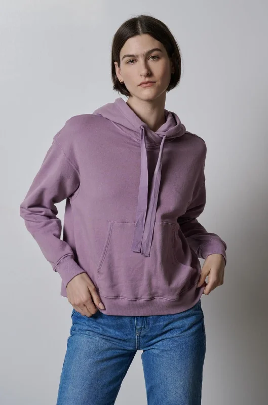 OJAI HOODIE Hoodie with Hem Raw Edge Edgy Unfinished