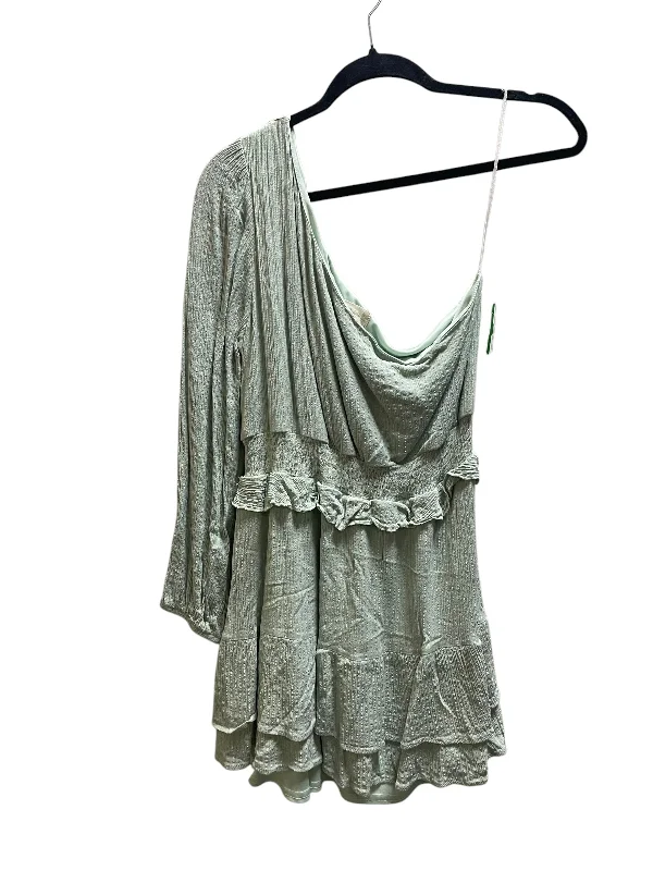 Dress Party Short By Altard State In Green, Size: L Tunics Floral girly