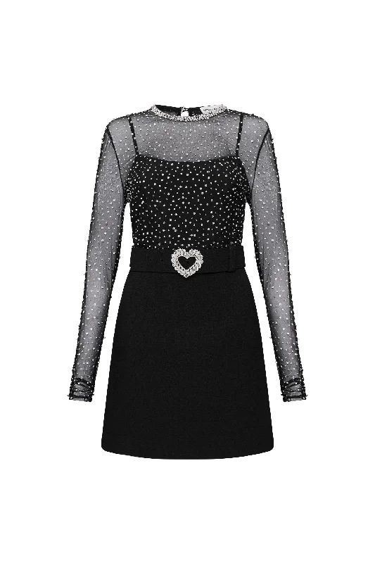 Cecile Mini Dress Stylish Floral Print Mini Dress