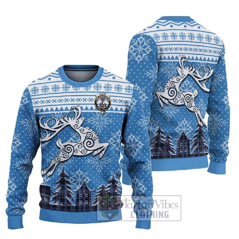 Clark (Clarke) Clan Christmas Ugly Sweater Celtic Reindeer Style Terry Blend Velvet Blend Canvas Blend Clark (Clarke) Clan Christmas Ugly Sweater Celtic Reindeer Style Terry Blend Velvet Blend Canvas Blend