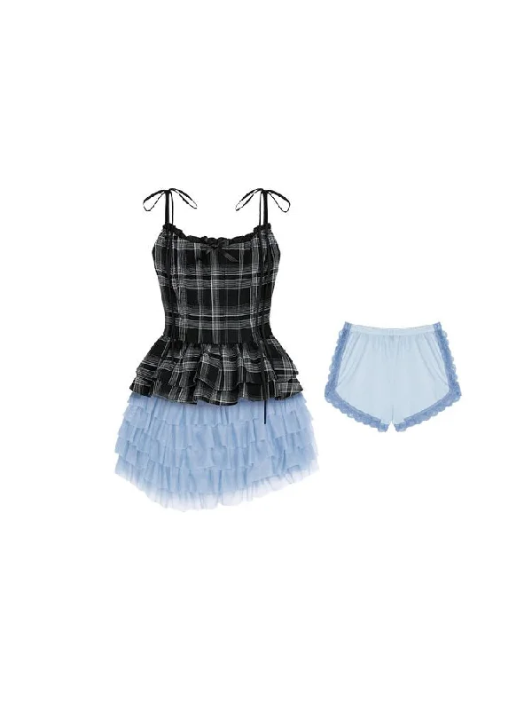 black × blue