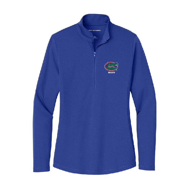 Florida - NCAA Women's Gymnastics : Skylar Draser - Women's Lightweight Quarter Zip Jacket Tiered Jacket Buttoned Jacket Zippered Jacket Florida - NCAA Women's Gymnastics : Skylar Draser - Women's Lightweight Quarter Zip Jacket Tiered Jacket Buttoned Jacket Zippered Jacket