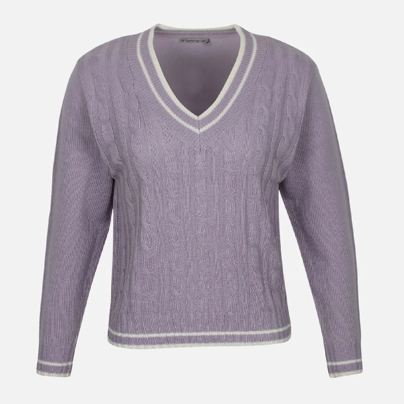 LADIES SWEATER V NECK Collared Crew Neck Turtle Neck