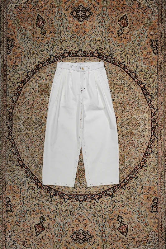 STITCH 3TUCK PANTS Relaxed Linen Pants