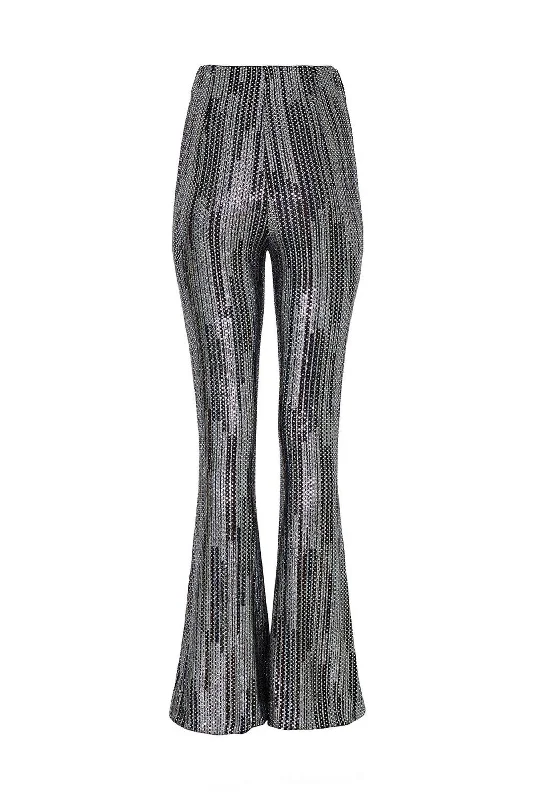 High-Waisted Flare Pants (Final Sale) Cozy Knit Pants