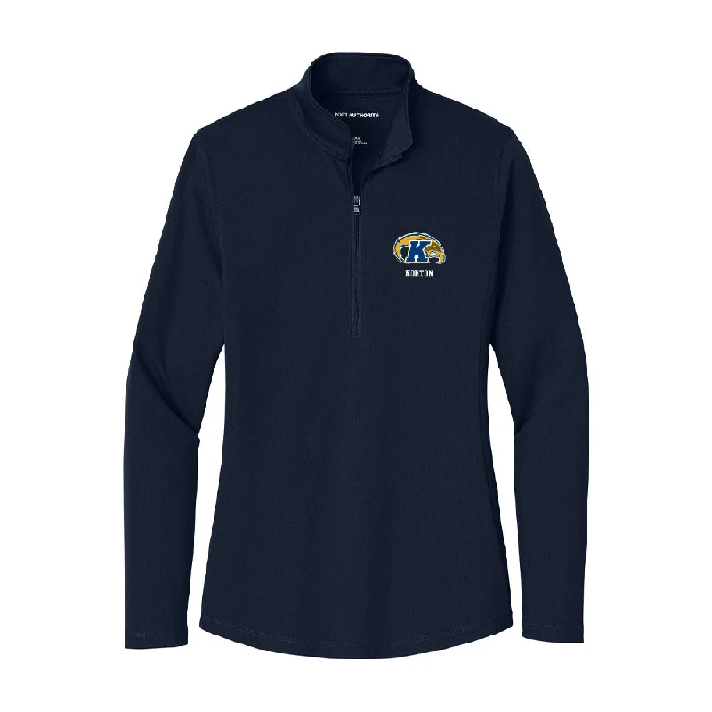 Kent State - NCAA Women's Gymnastics : Kaileigh Norton - Women's Lightweight Quarter Zip Jacket Print Jacket Jacquard Jacket Embroidered Jacket Kent State - NCAA Women's Gymnastics : Kaileigh Norton - Women's Lightweight Quarter Zip Jacket Print Jacket Jacquard Jacket Embroidered Jacket