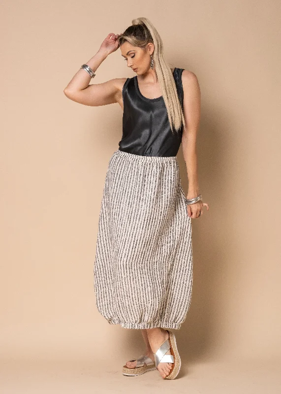 Clover Skirt in Onyx tiered skirt playful