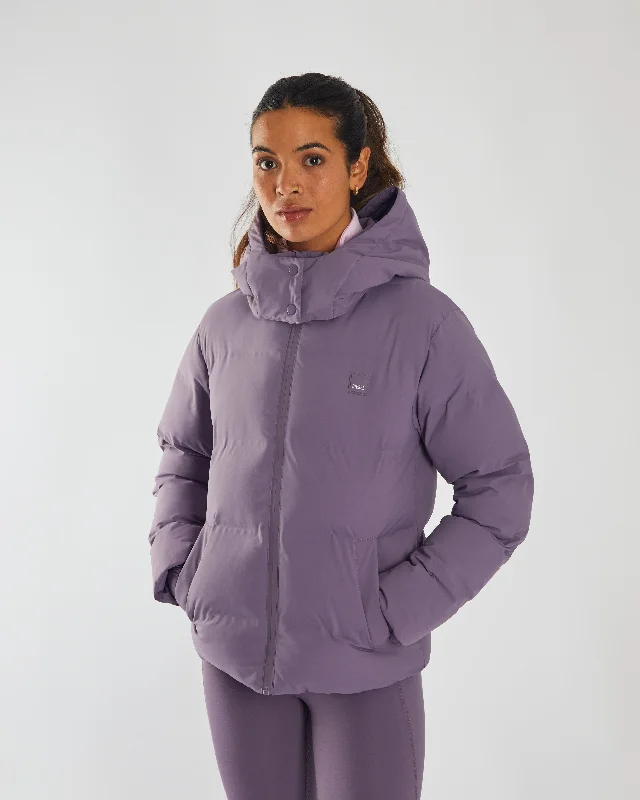 Aline Jacket Lavender Dust Faux Fur Jacket Real Fur Jacket Shearling Jacket