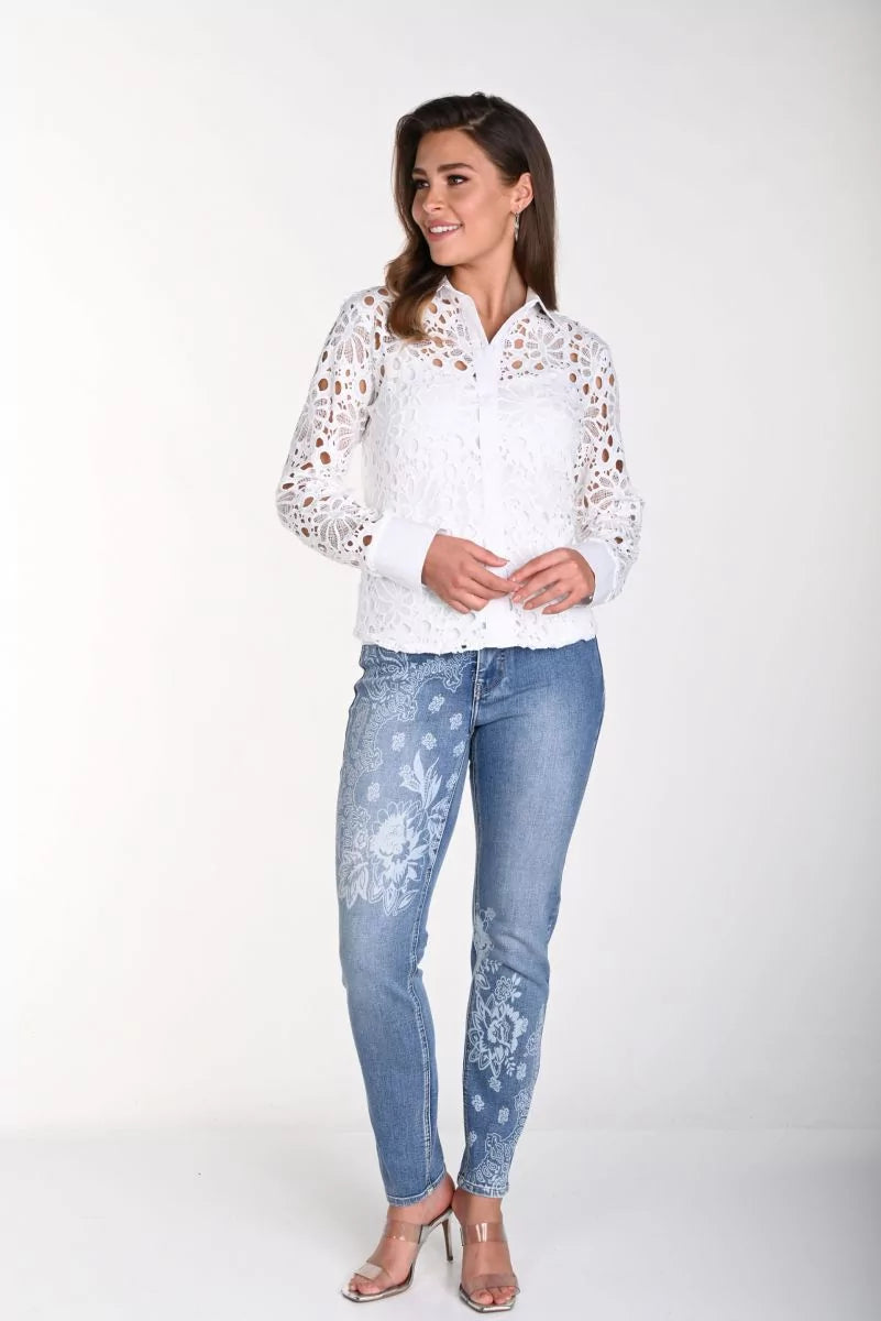 Woven Demin Pant Comfortable Denim Pants