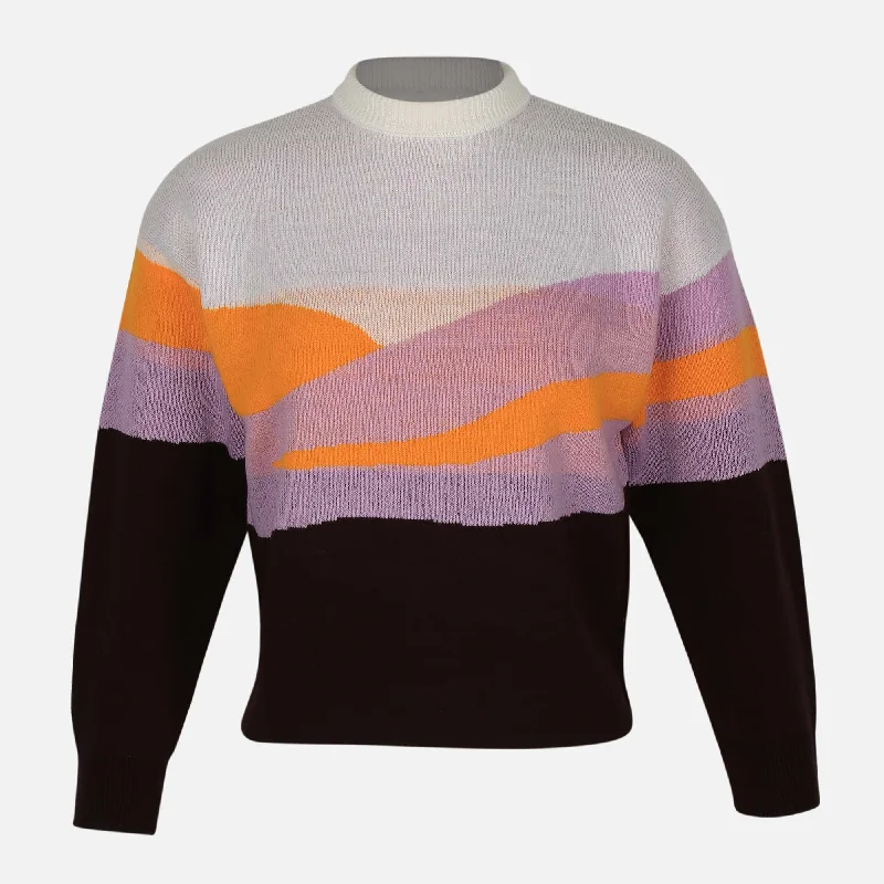 LADIES SWEATER HIGH NECK Neon Metallic Matte