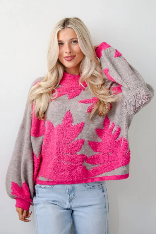 FINAL SALE - Brilliant Always Grey Oversized Sweater Fitted Loose Oversized