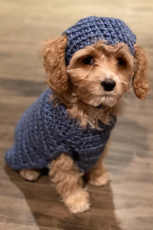 Boychick's First Sweater and Hat (Crochet) Wool Sweater Cotton Sweater Cashmere Sweater