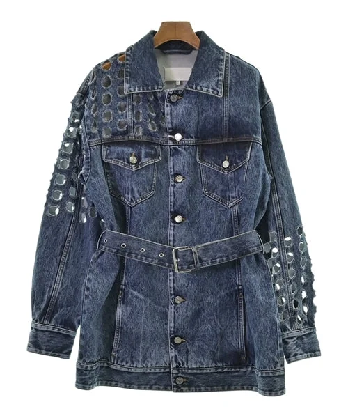 Maison Margiela Denim jackets Embroidered Jacket Appliqued Jacket Beaded Jacket
