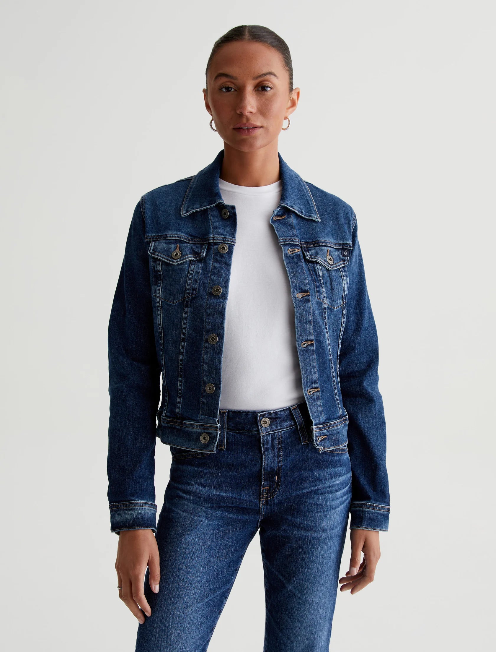 Robyn Jacket Zip Front Button Front Snap Front