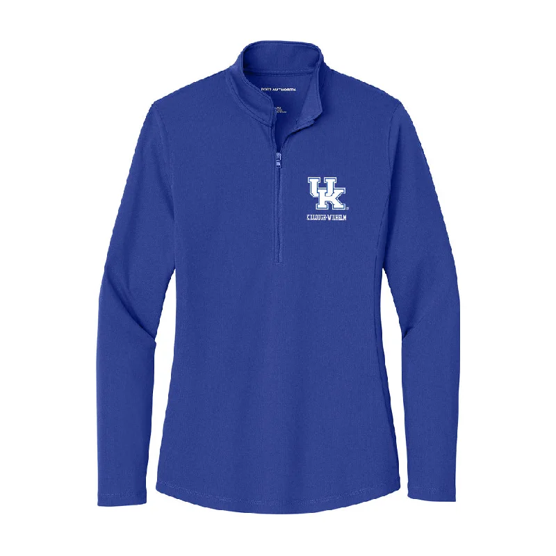 Kentucky - NCAA Women's Gymnastics : Skylar Killough-Wilhelm - Women's Lightweight Quarter Zip Jacket Fitted Jacket Loose Jacket Oversized Jacket