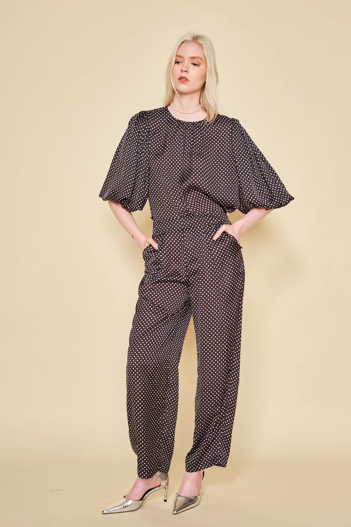 Evie Pant Slim-Fit Khaki Pants