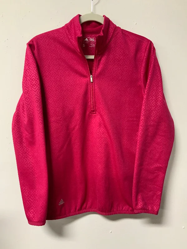 Adidas (S) pink pt zip jacket Corduroy Jacket Velvet Jacket Brocade Jacket