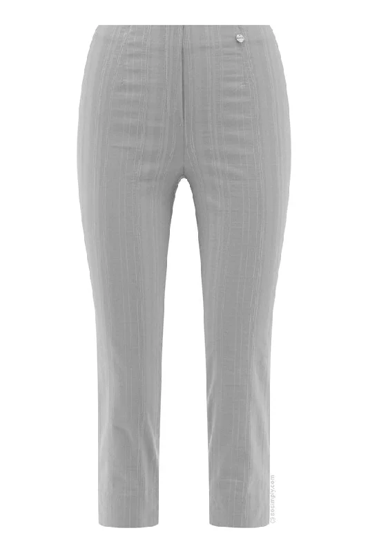 Robell Marie Crop Pant Elegant High-Waist Pants