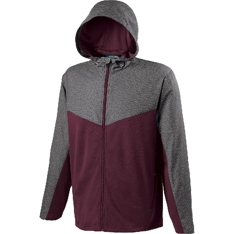 GREY PRINT/MAROON