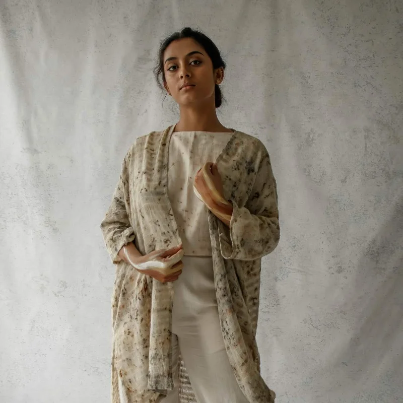 True Spring | See-Through-Me Jacket Ribbed Jacket Pleated Jacket Ruffled Jacket