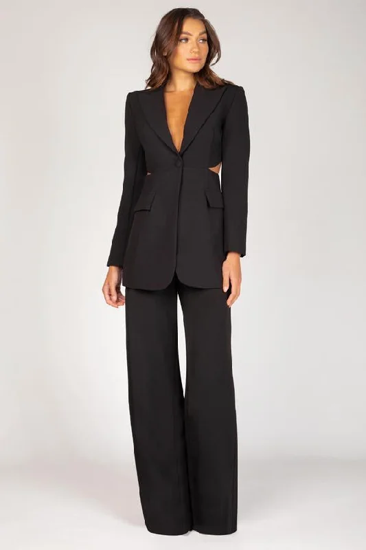 Bianca & Bridgett Ella Pant - Black Casual Sweatpants Style