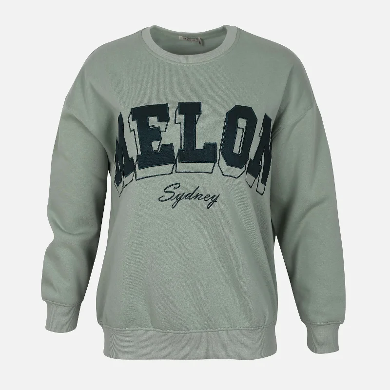LADIES FLEECE SWEATERSHIRT Velvet Chenille Corduroy