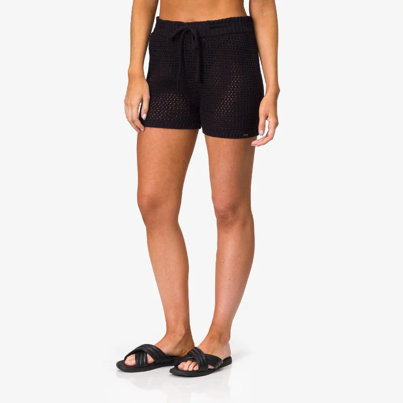 Mika Sweater Short High Neck Crew Neck V-Neck