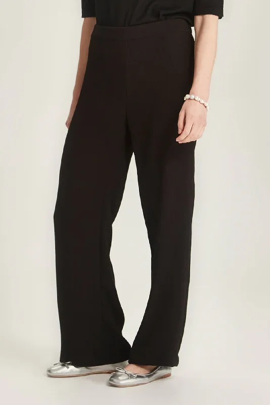 CRINKLE LANDSCAPE PANT Comfortable Pleated Pants