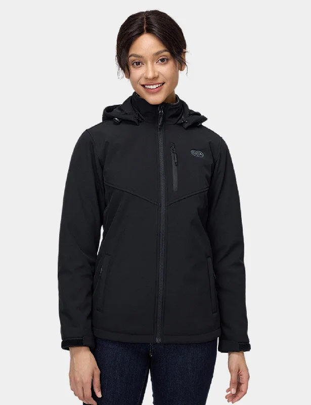 Women's Dual Control Heated Jacket with 5 Heating Zones (Pocket Heating) Rayon Jacket Velvet Jacket Corduroy Jacket Women's Dual Control Heated Jacket with 5 Heating Zones (Pocket Heating) Rayon Jacket Velvet Jacket Corduroy Jacket
