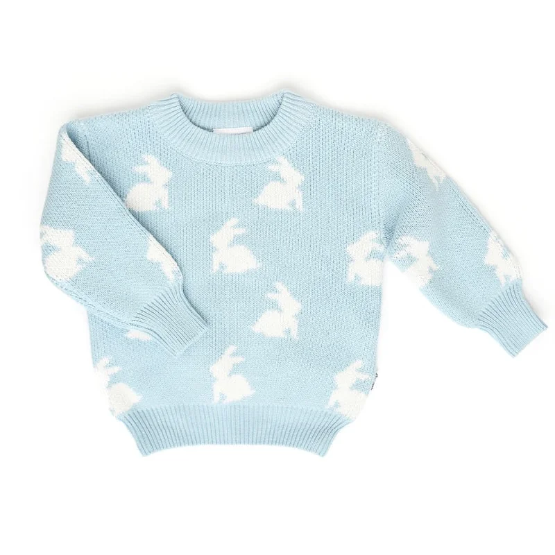 Blue Bunny Oversized Sweater Mesh Blend Leather Blend Suede Blend