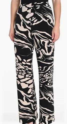 Knit Pant Champagne/Blk Cozy Lounge Pants