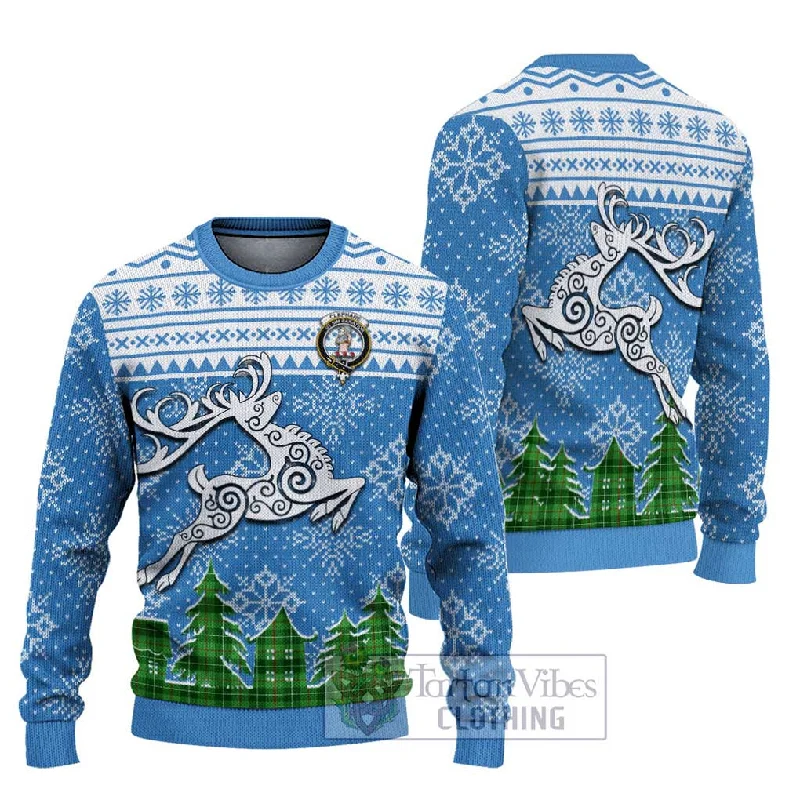 Clephane (Clephan) Clan Christmas Ugly Sweater Celtic Reindeer Style Chenille Blend Fleece Blend Nylon Blend Clephane (Clephan) Clan Christmas Ugly Sweater Celtic Reindeer Style Chenille Blend Fleece Blend Nylon Blend
