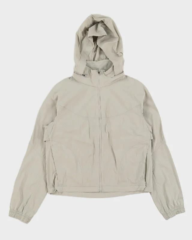 Lululemon Beige Cropped Hooded Shell Jacket - S Jersey Jacket Tulle Jacket Batik Jacket Lululemon Beige Cropped Hooded Shell Jacket - S Jersey Jacket Tulle Jacket Batik Jacket