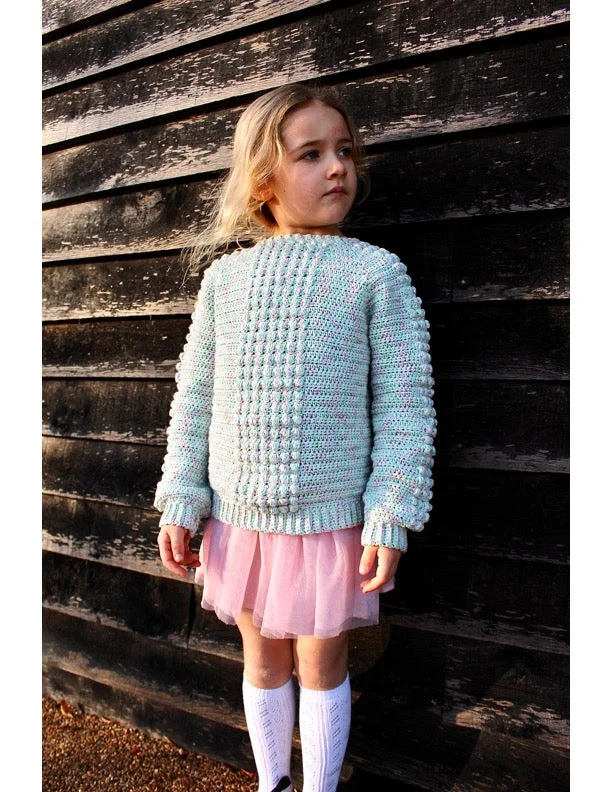 Jamie Sweater (Crochet) Stretchy Elastic Breathable