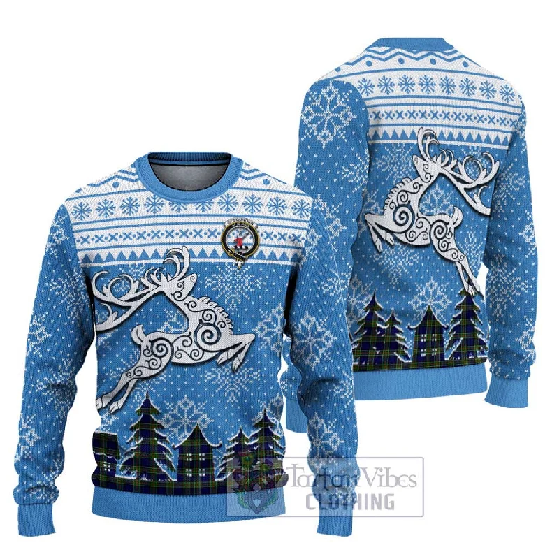Colquhoun Clan Christmas Ugly Sweater Celtic Reindeer Style Embroidered Appliqued Beaded Colquhoun Clan Christmas Ugly Sweater Celtic Reindeer Style Embroidered Appliqued Beaded