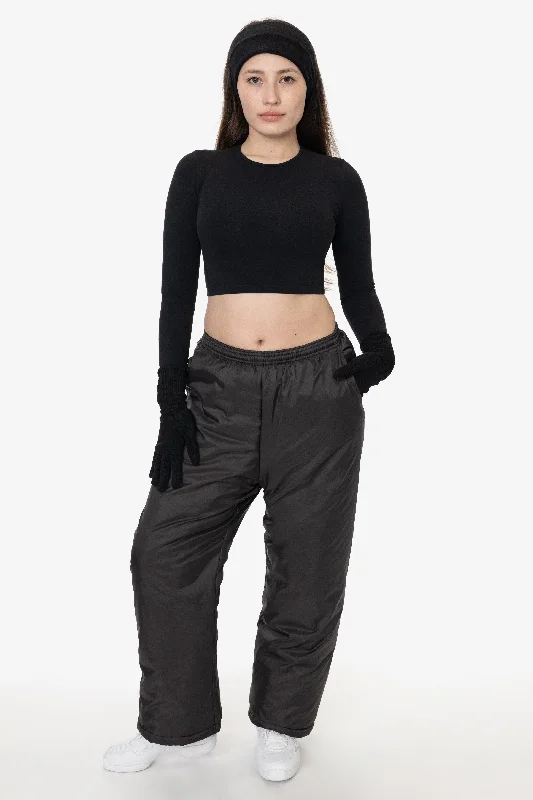 RNFP404 - Nylon Puffy Pant Casual Yoga Pants
