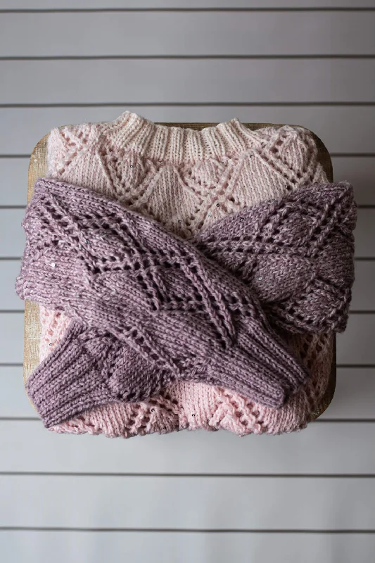 Diamond Lace Sweater (Knit) Bright Pastel Dark