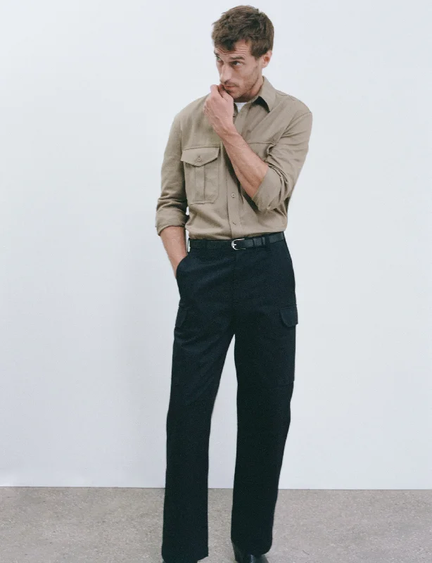 FRIEDMAN PANT Relaxed High-Waist Trousers