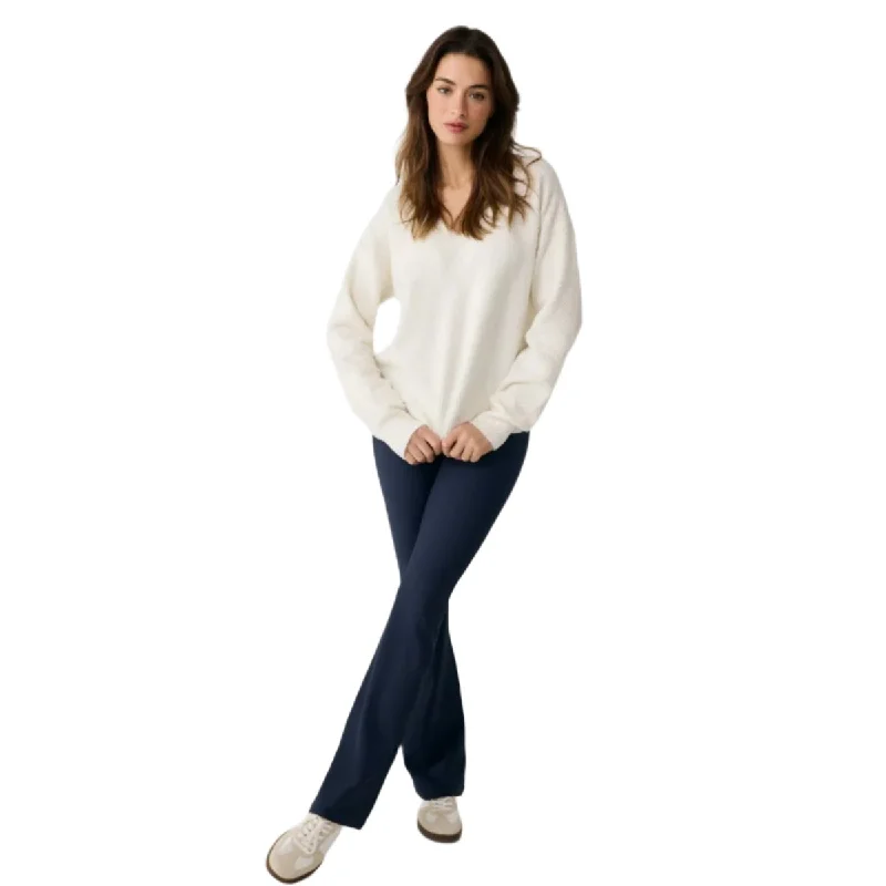 Camille V-Neck Sweater Thin Thick Dense