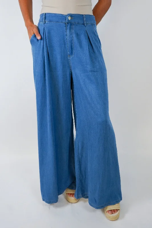 Charlotte Pant Formal Wide-Leg Pants