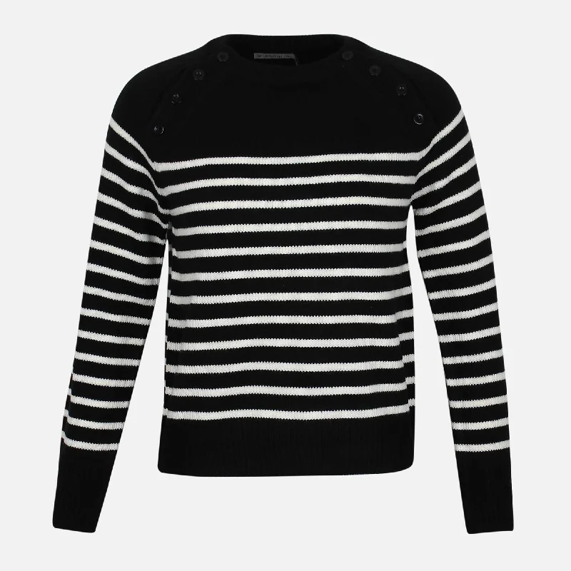 LADIES SWEATER ROUND NECK Lace Blend Ribbed Blend Corduroy Blend