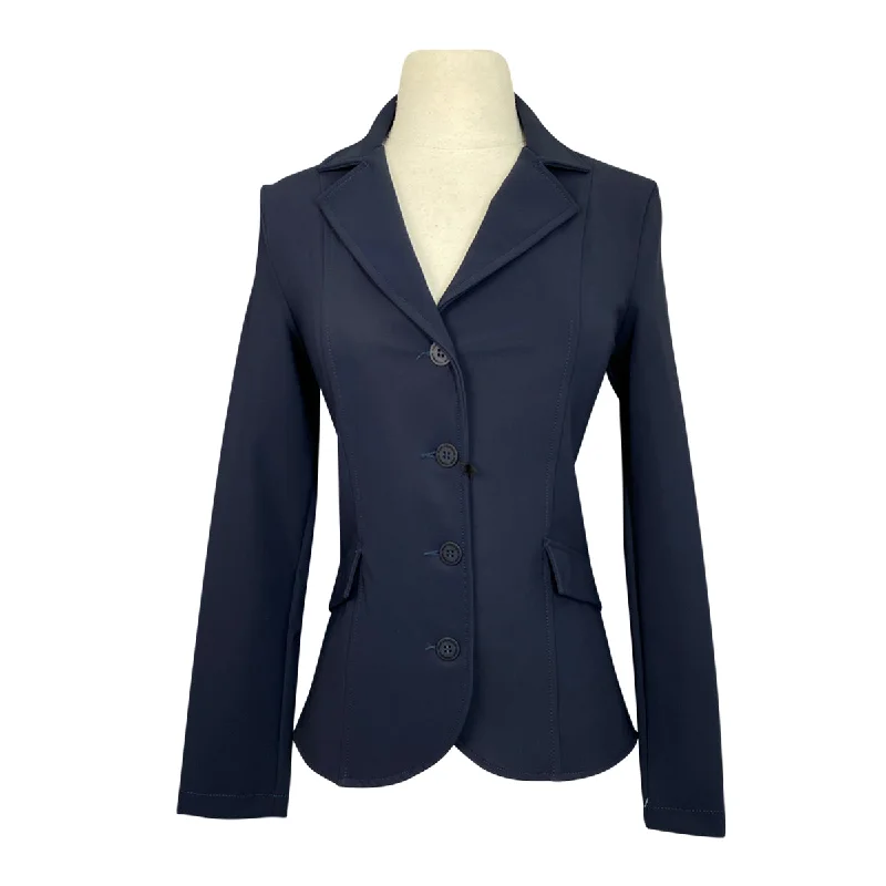 For Horses 'Yakie' Show Jacket in Navy - Women's Medium Denim Jacket Leather Jacket Suede Jacket For Horses 'Yakie' Show Jacket in Navy - Women's Medium Denim Jacket Leather Jacket Suede Jacket