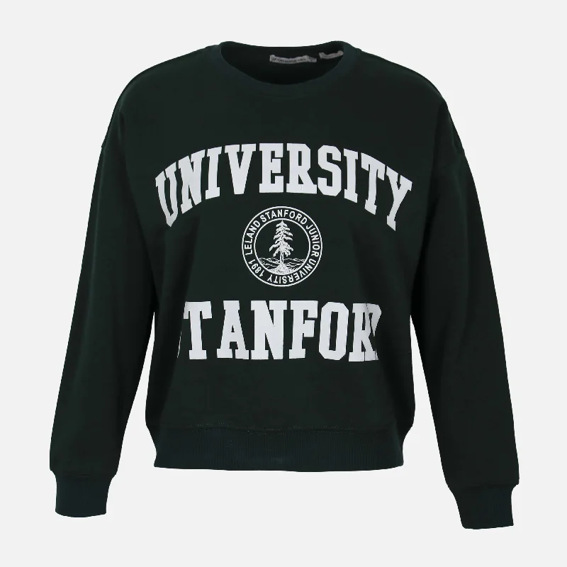 LADIES FLEECE OVERSIZED SWEATERSHIRT Modern Contemporary Chic