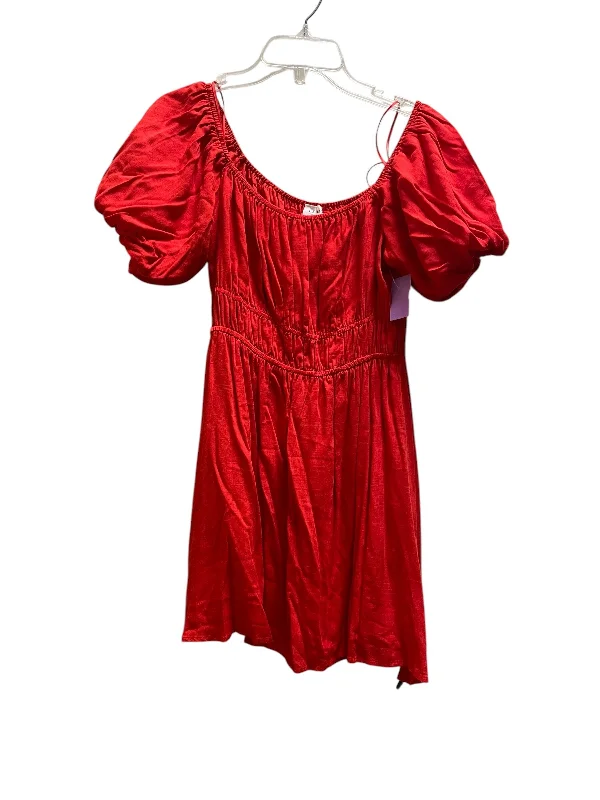 Dress Casual Midi By Le Lis  Size: L Cowl Neckline Elegant